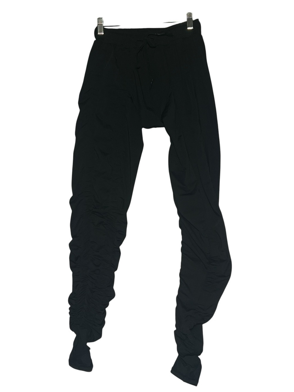 AGOGIE Black Wearable Resistance Jogger Pants Training Leggings Medium M - Picture 2 of 10